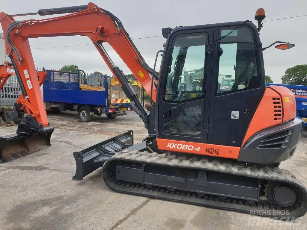 Kubota KX 080-4 Vidēja lieluma ekskavatori 7 t - 12 t