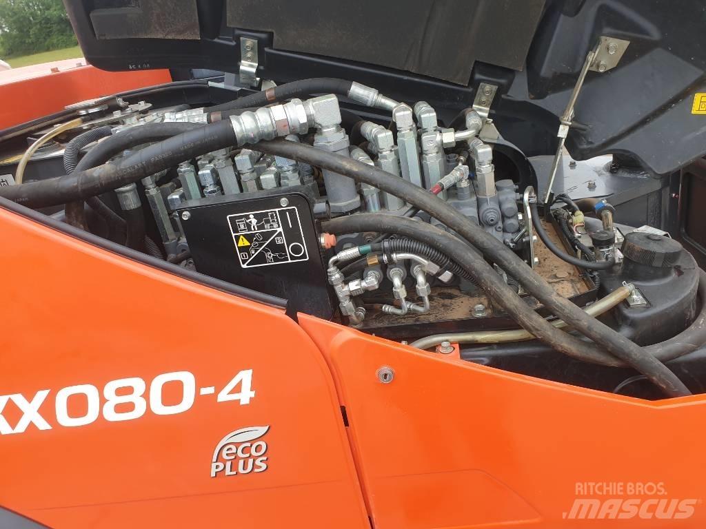 Kubota KX 080-4 Vidēja lieluma ekskavatori 7 t - 12 t