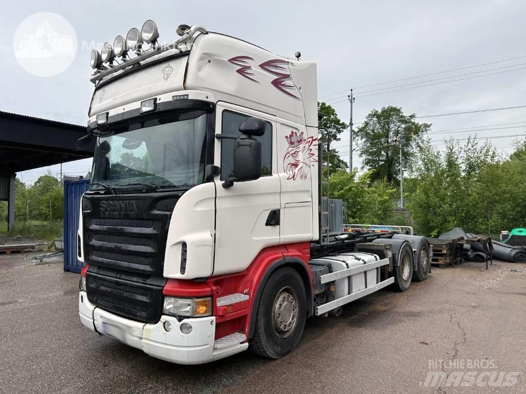 Scania R 480 LB Treileri ar āķi