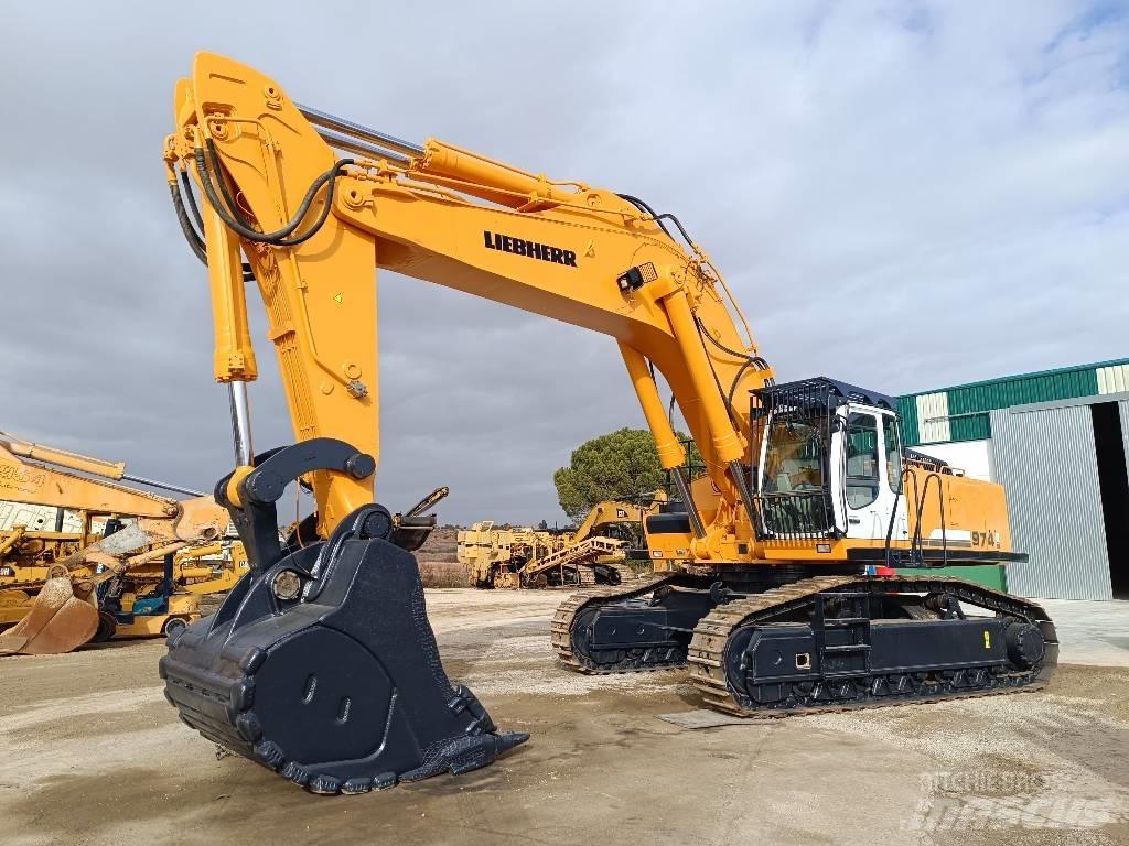 Liebherr R974C Kāpurķēžu ekskavatori