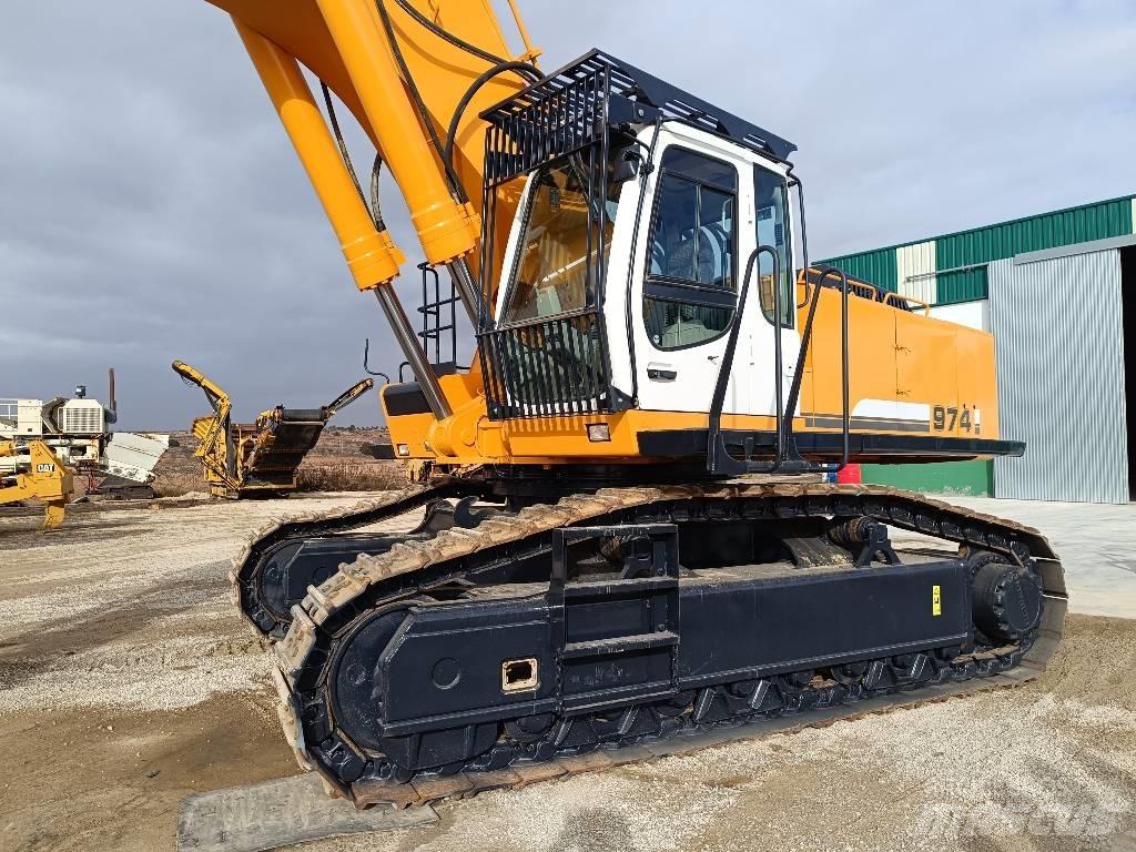 Liebherr R974C Kāpurķēžu ekskavatori