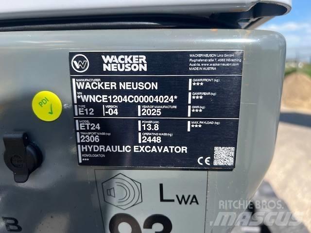 Wacker Neuson ET 24 Kāpurķēžu ekskavatori