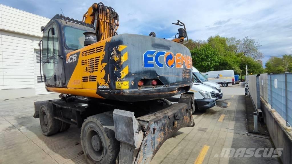 JCB JS 200 W Ekskavatori uz riteņiem