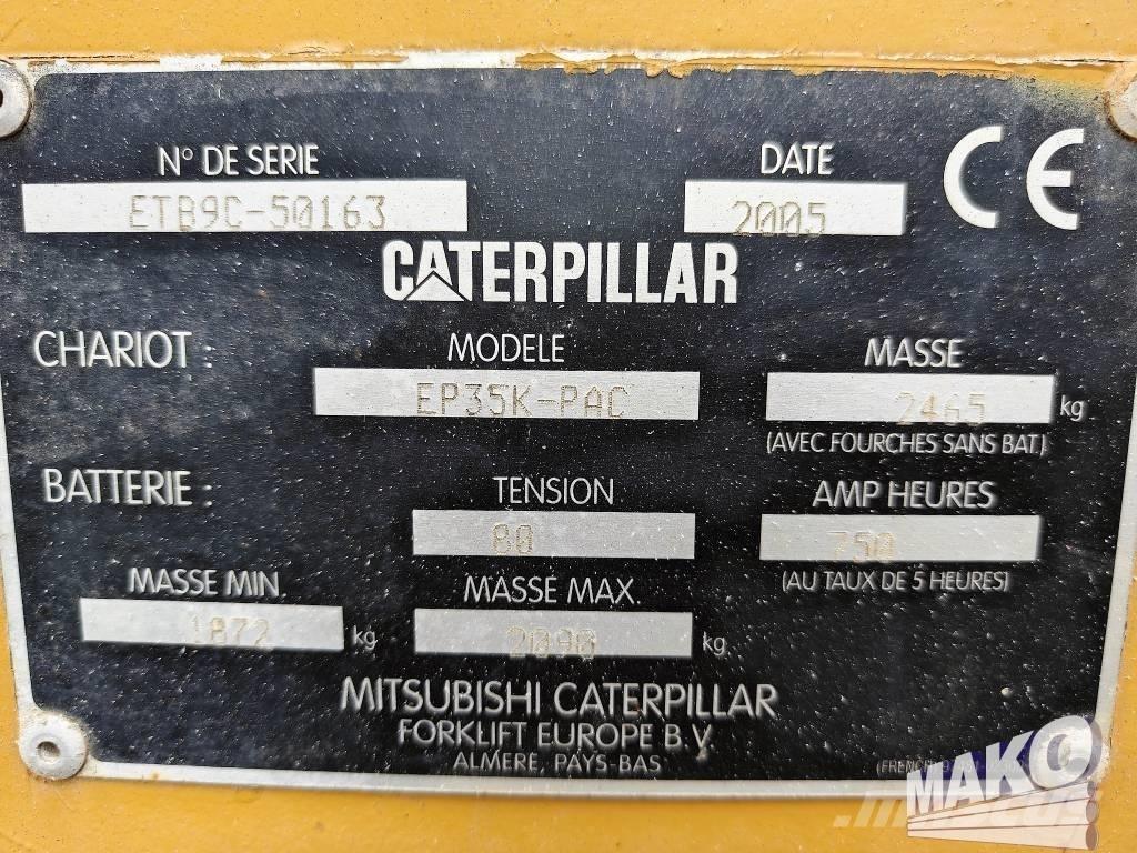 CAT EP 35 K PAC Elektriskie iekrāvēji