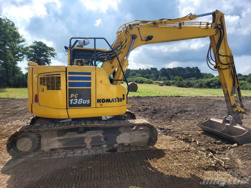 Komatsu PC 138 US-10 Kāpurķēžu ekskavatori