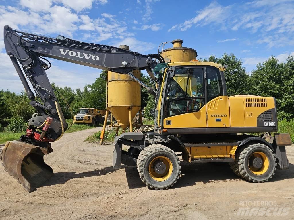 Volvo EW 160 C Ekskavatori uz riteņiem