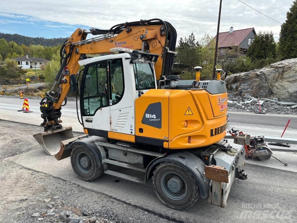 Liebherr A 914 Ekskavatori uz riteņiem