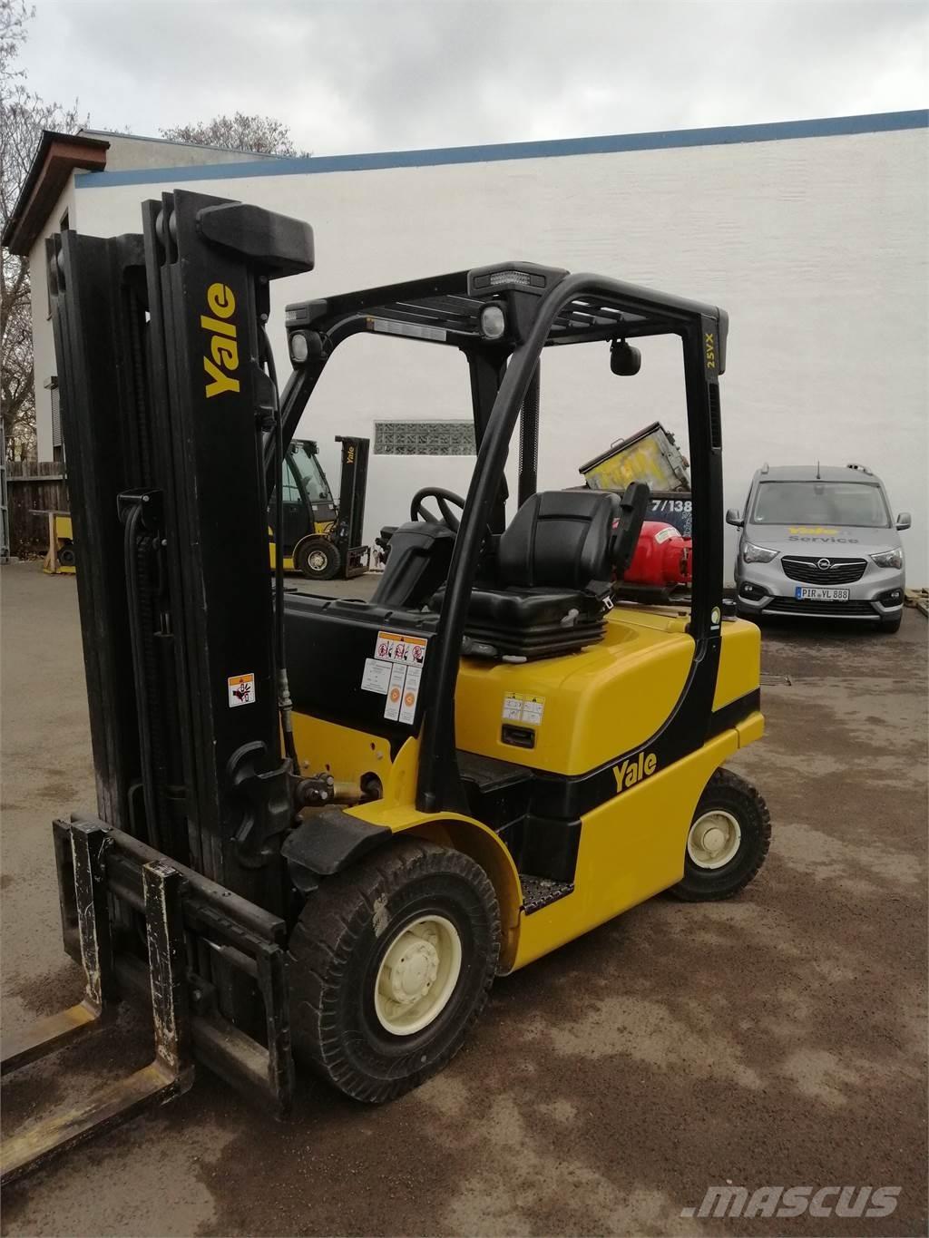 Yale GLP25VX-V LPG tehnika