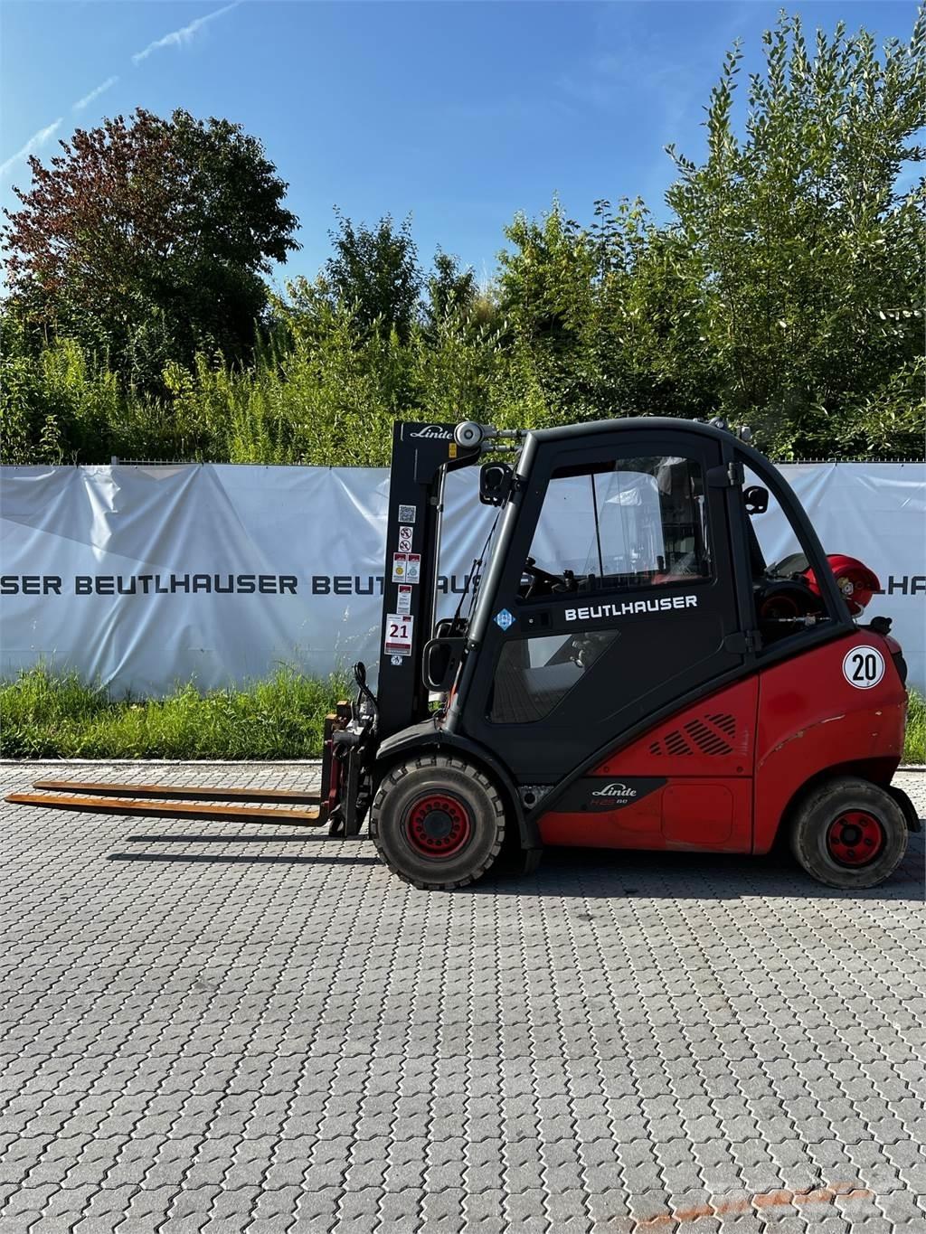Linde H25T/600 LPG tehnika