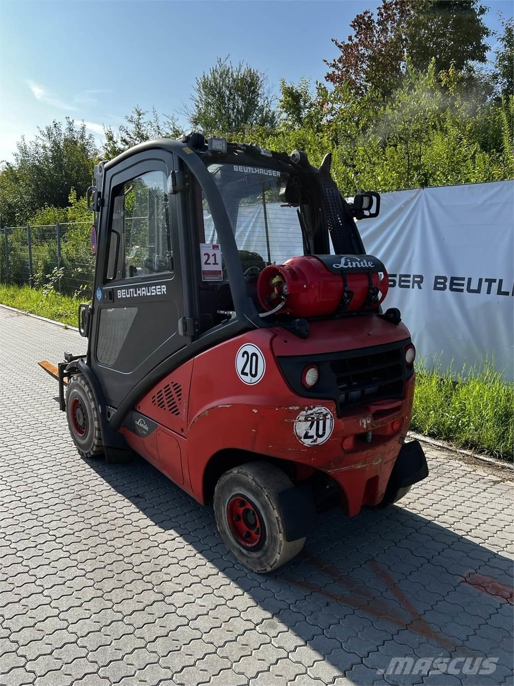 Linde H25T/600 LPG tehnika