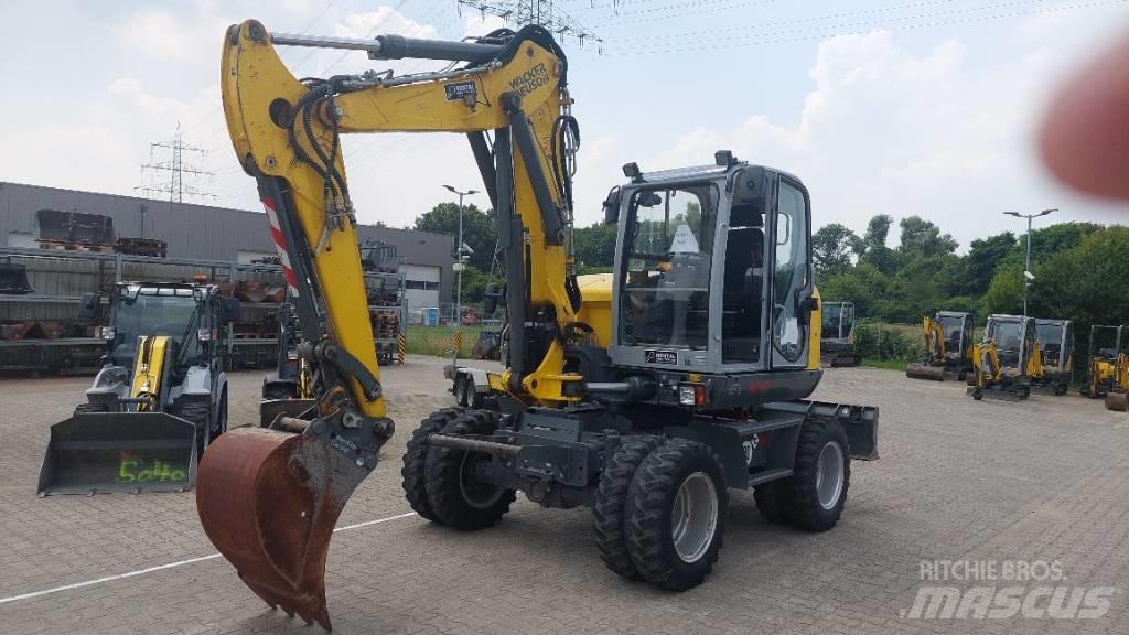 Wacker Neuson EW100 Ekskavatori uz riteņiem