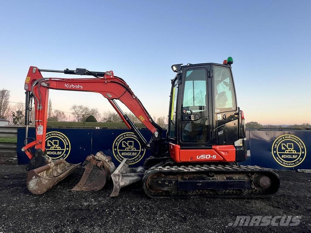 Kubota U50-5 Īpašie ekskavatori
