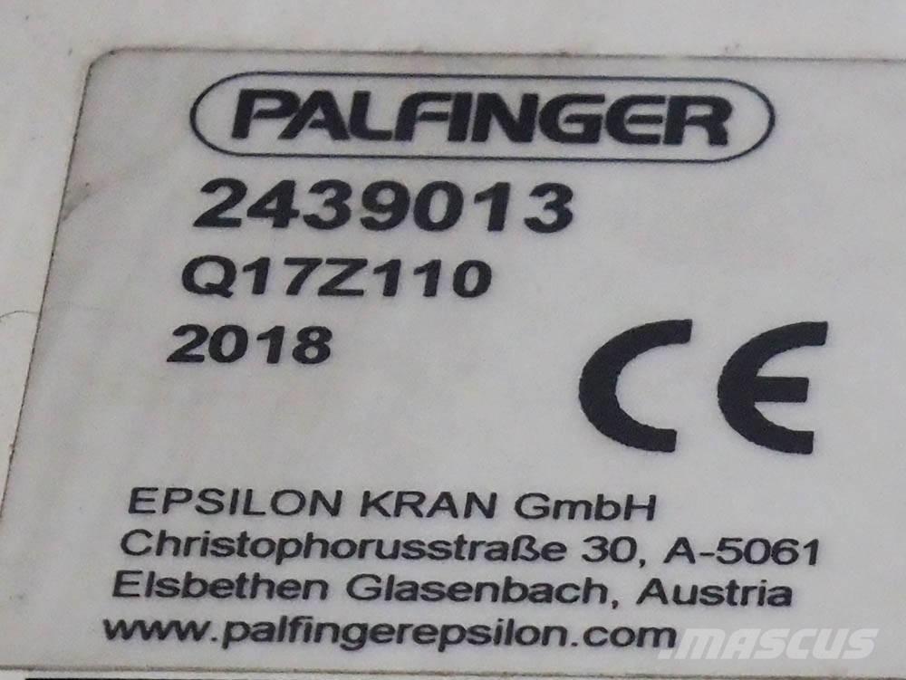 Epsilon Q17Z Kokmateriālu krāni