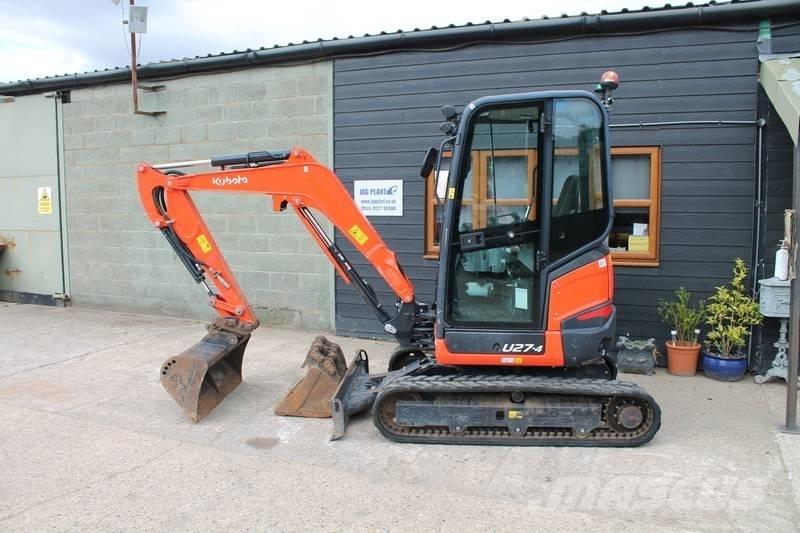 Kubota U 27-4 Mini ekskavatori < 7 t