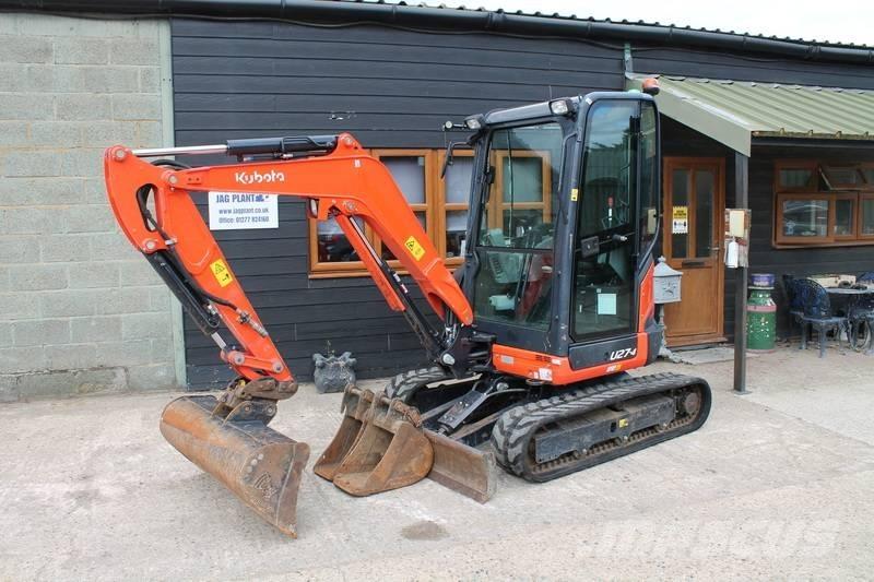 Kubota U 27-4 Mini ekskavatori < 7 t