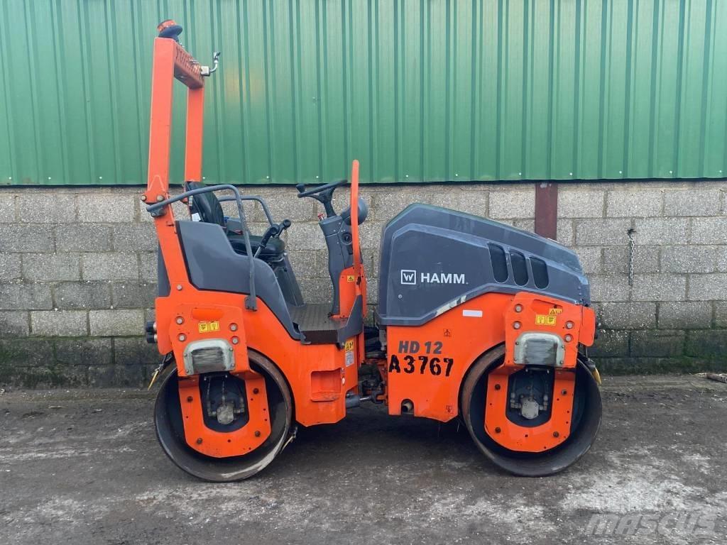 Hamm HD12VV Divvalču grunts veltņi