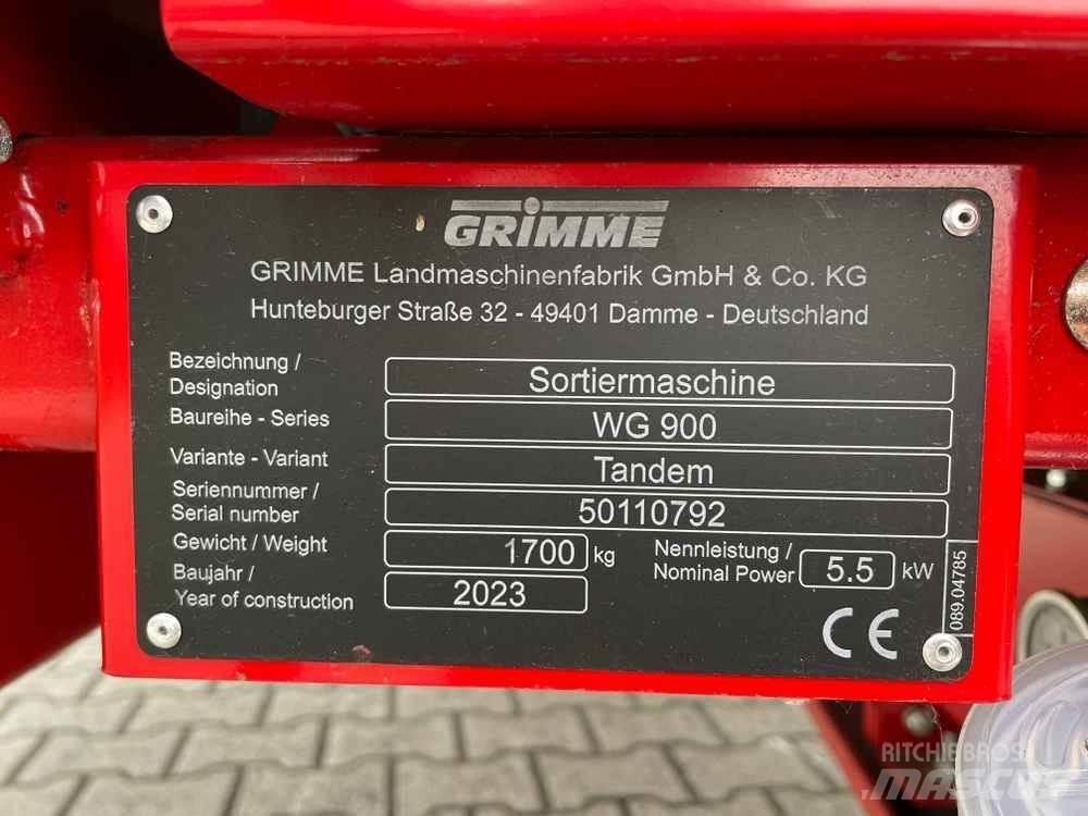 Grimme WG 900 Šķirošanas aprīkojums