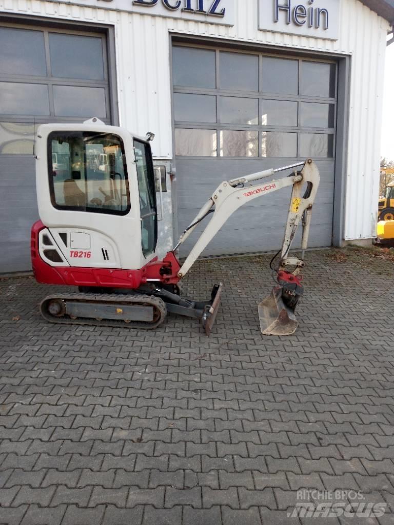 Takeuchi TB 216 Mini ekskavatori < 7 t