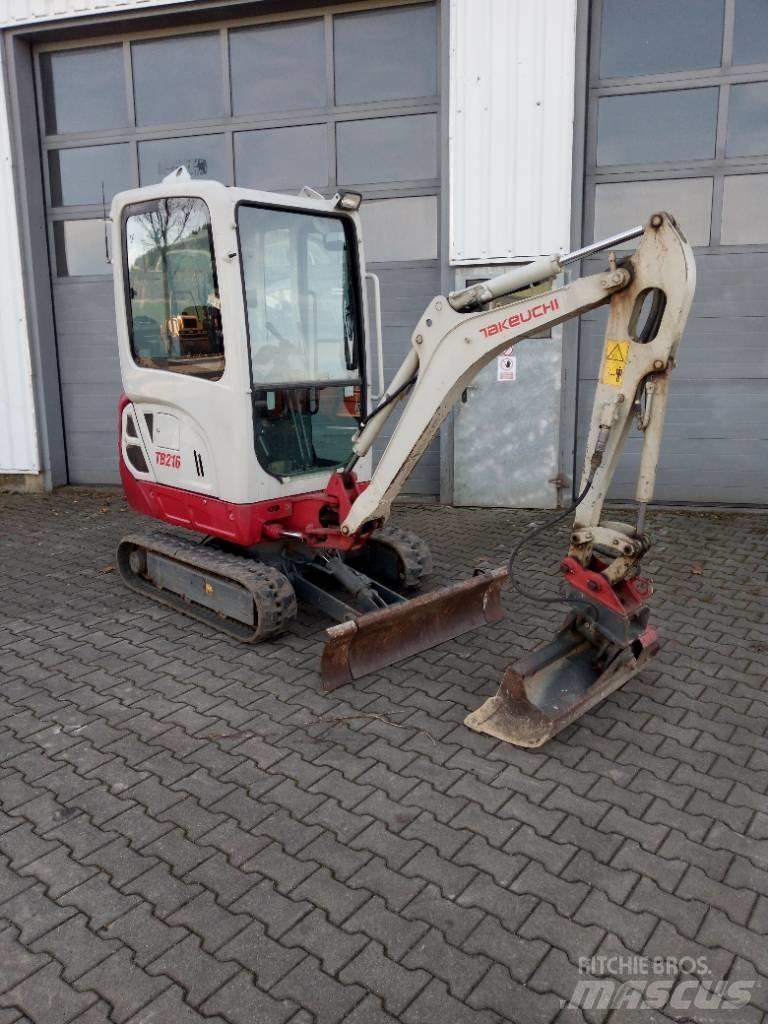 Takeuchi TB 216 Mini ekskavatori < 7 t