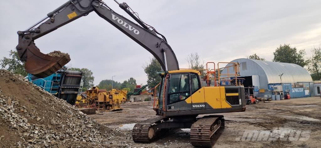 Volvo EC 220EL Kāpurķēžu ekskavatori