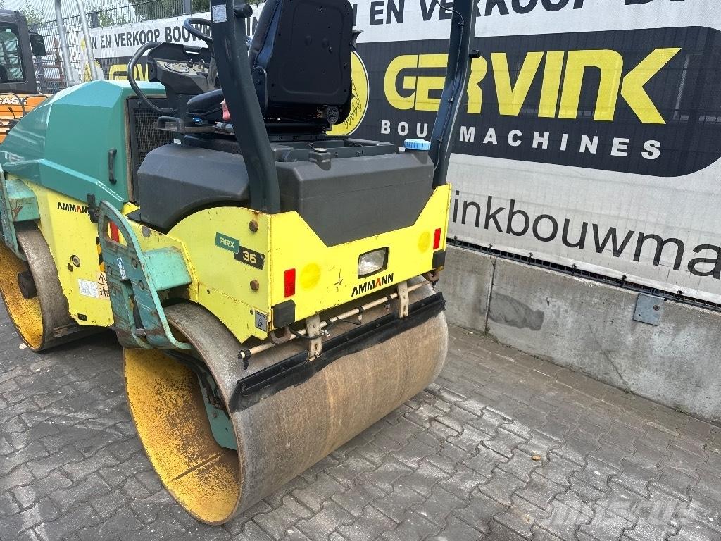 Ammann ARX 36 Divvalču grunts veltņi