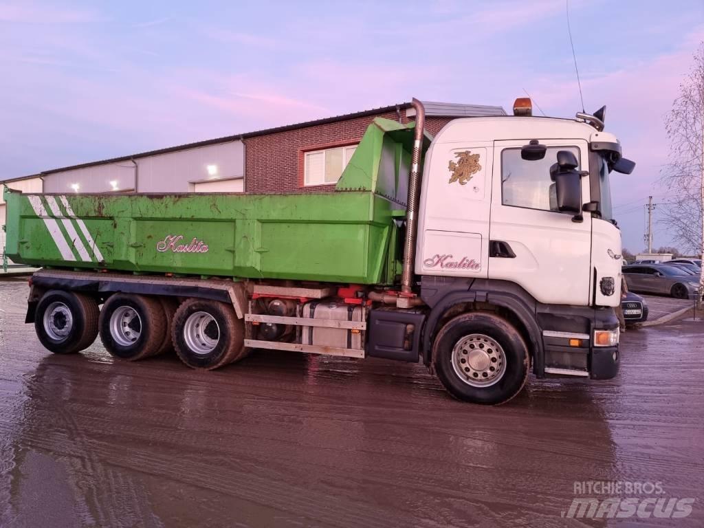 Scania R 480 8X4 Kravas automašinas konteineru vedeji