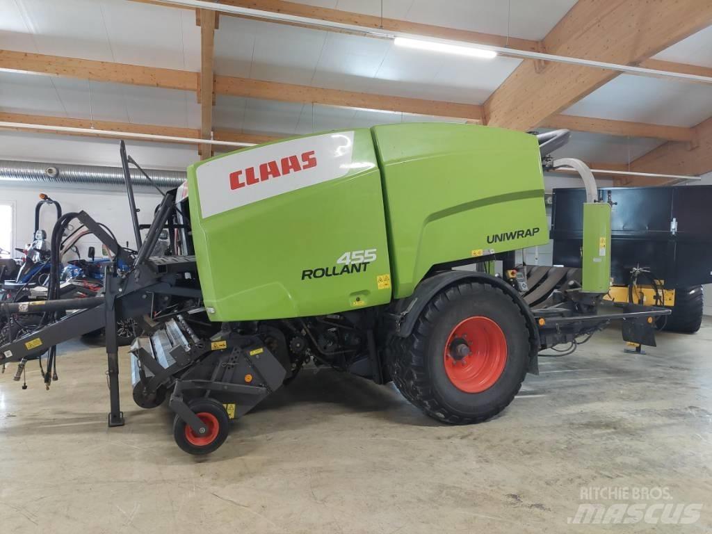 CLAAS Uniwrap 455 RC Rituļu preses