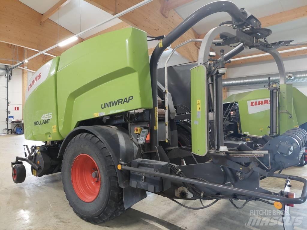 CLAAS Uniwrap 455 RC Rituļu preses