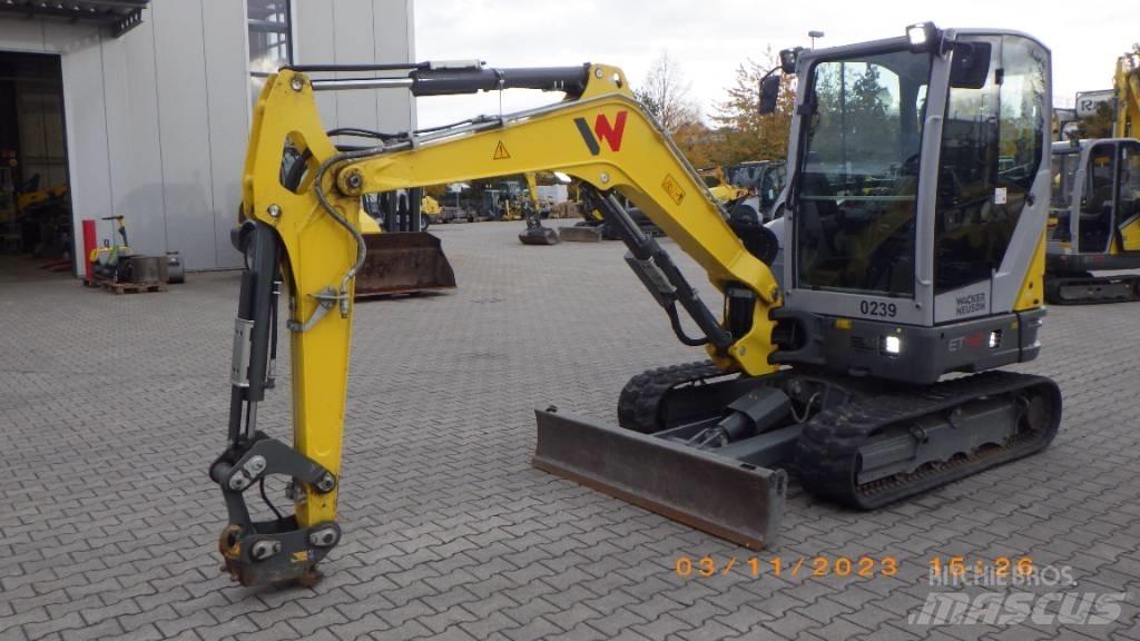 Wacker Neuson ET42 Kāpurķēžu ekskavatori