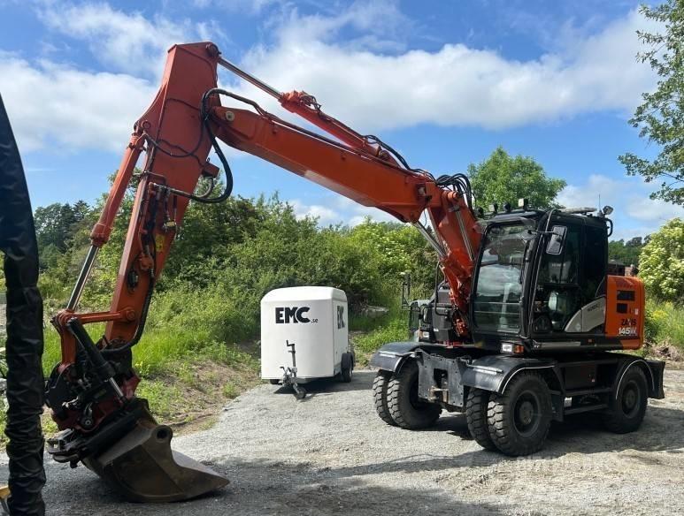 Hitachi ZX 145 W-6 Ekskavatori uz riteņiem