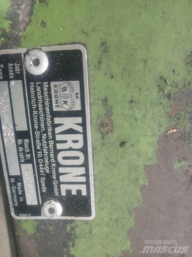 Krone AM 282 Pļaujmašīnas