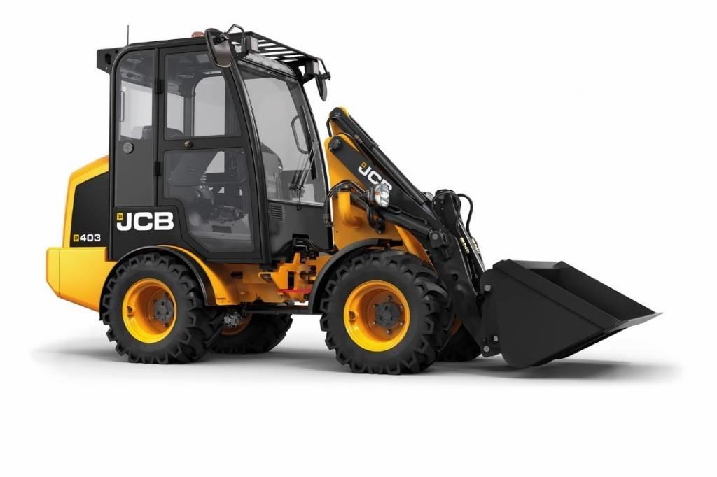 JCB 403 Lietoti riteņu kompaktiekrāvēji