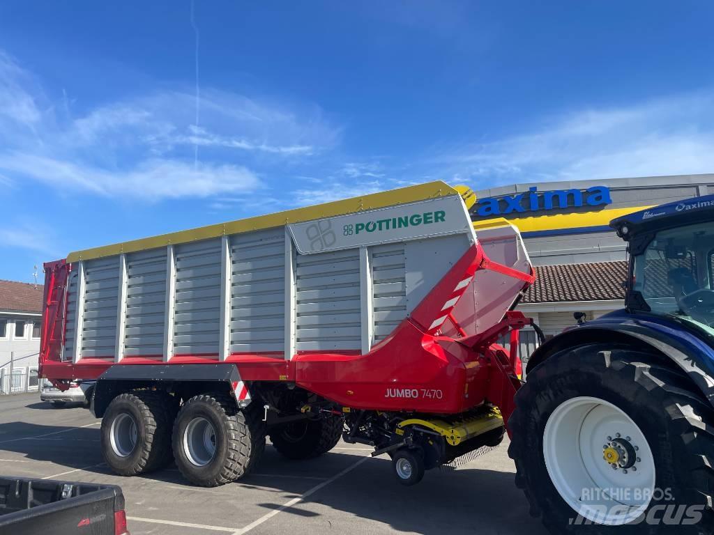 Pöttinger Jumbo 7470 Savācējpiekabes