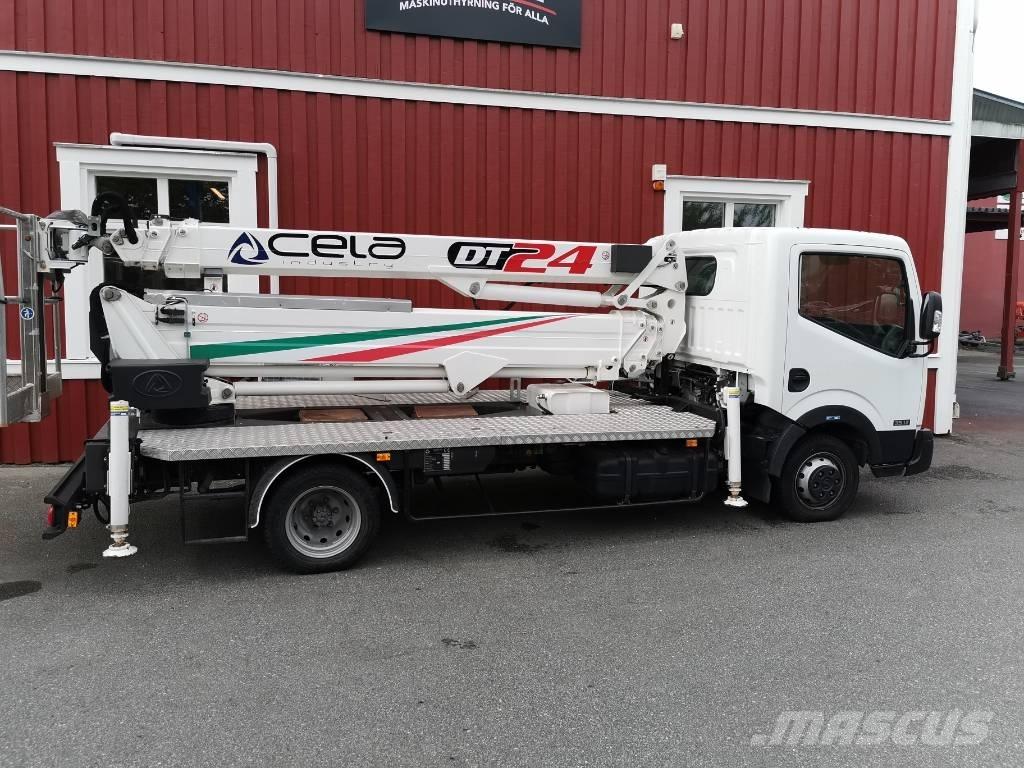 Cela DT 24 Pacēlāji uz automašīnas bāzes
