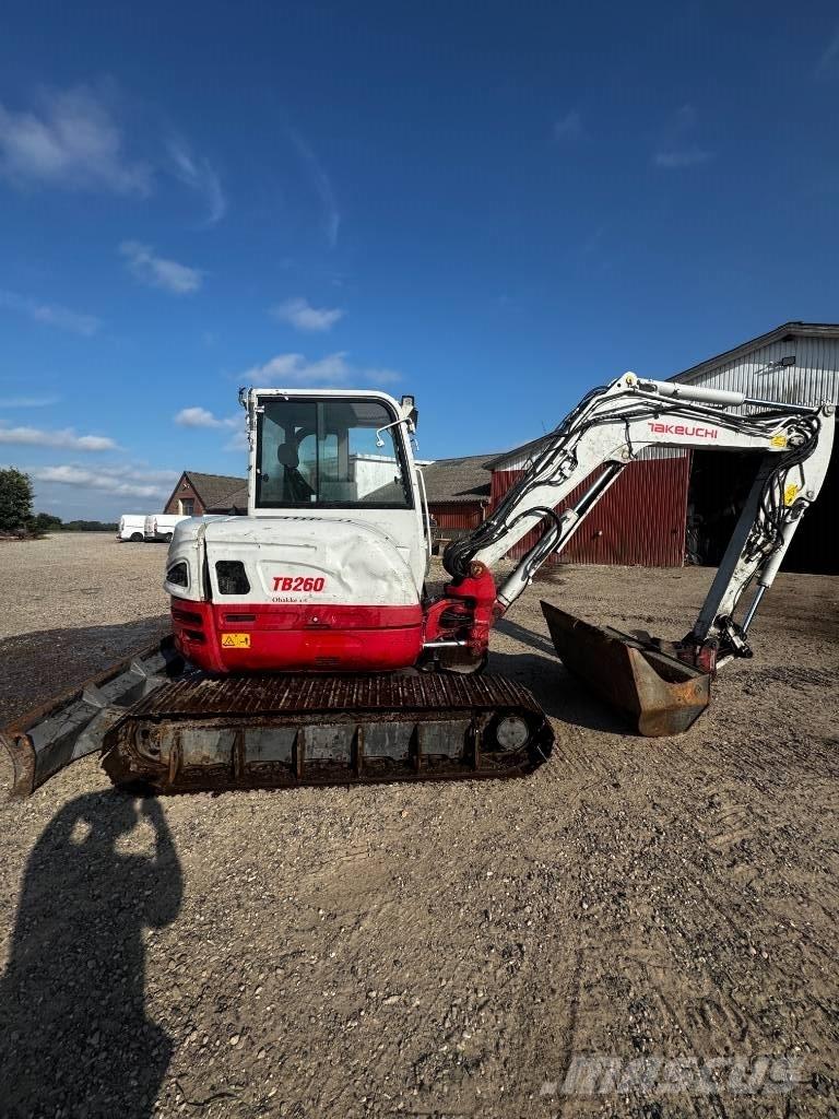 Takeuchi TB 260 Kāpurķēžu ekskavatori