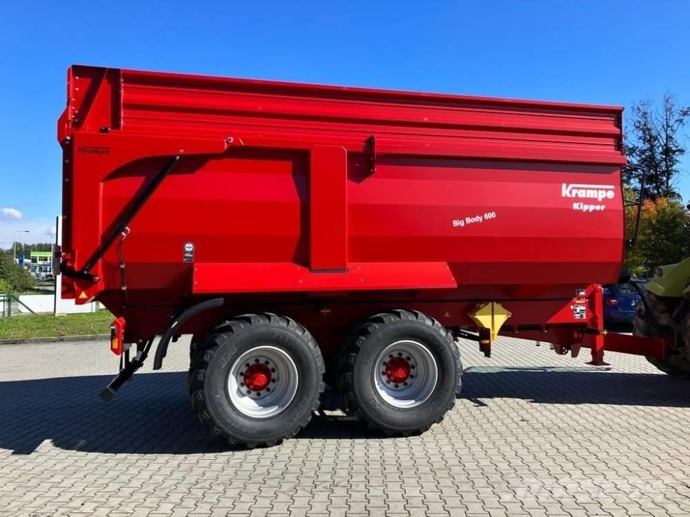 Krampe Big Body 600 Treileri-pašizgāzēji