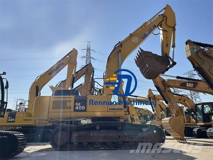 Komatsu PC 400-7 Kāpurķēžu ekskavatori