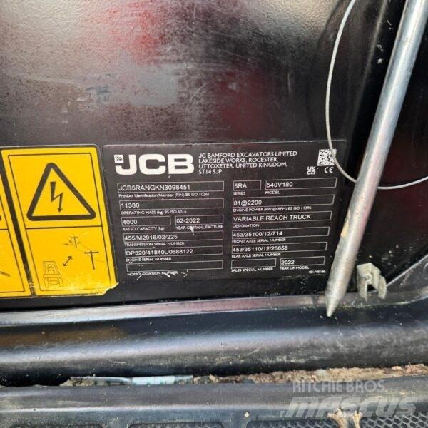 JCB 540-180 Teleskopiskie manipulatori