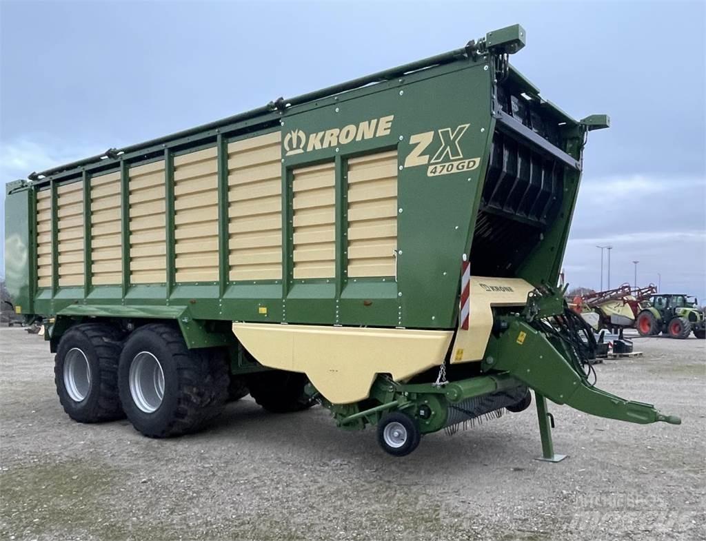 Krone ZX 470 GD Savācējpiekabes