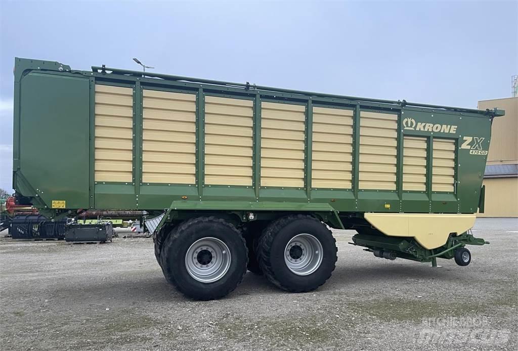 Krone ZX 470 GD Savācējpiekabes
