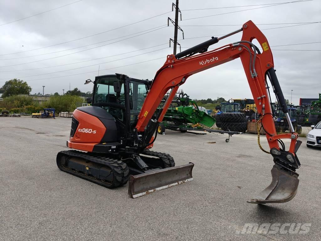 Kubota KX 060-5 Mini ekskavatori < 7 t