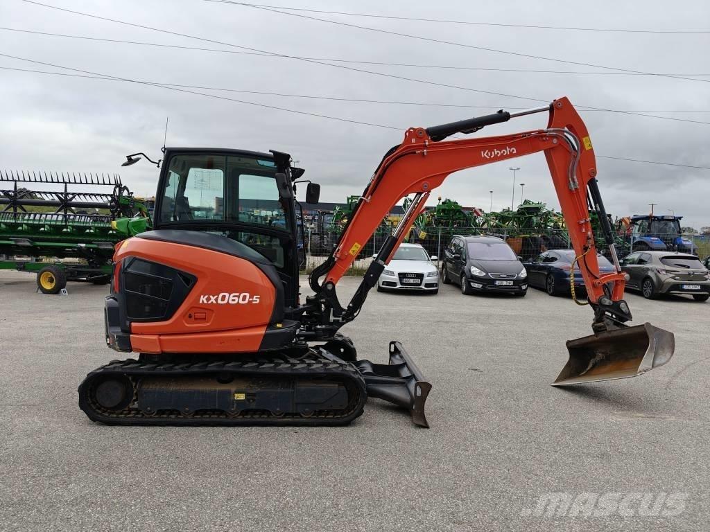Kubota KX 060-5 Mini ekskavatori < 7 t