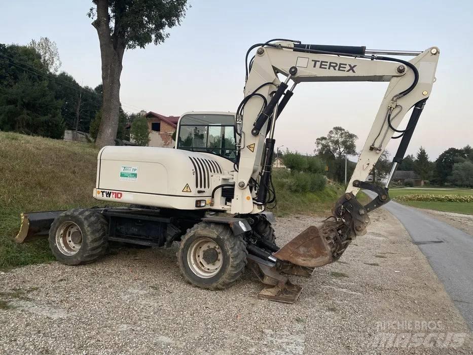 Terex TW 110 Ekskavatori uz riteņiem