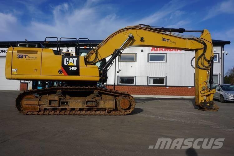 CAT 340 Kāpurķēžu ekskavatori
