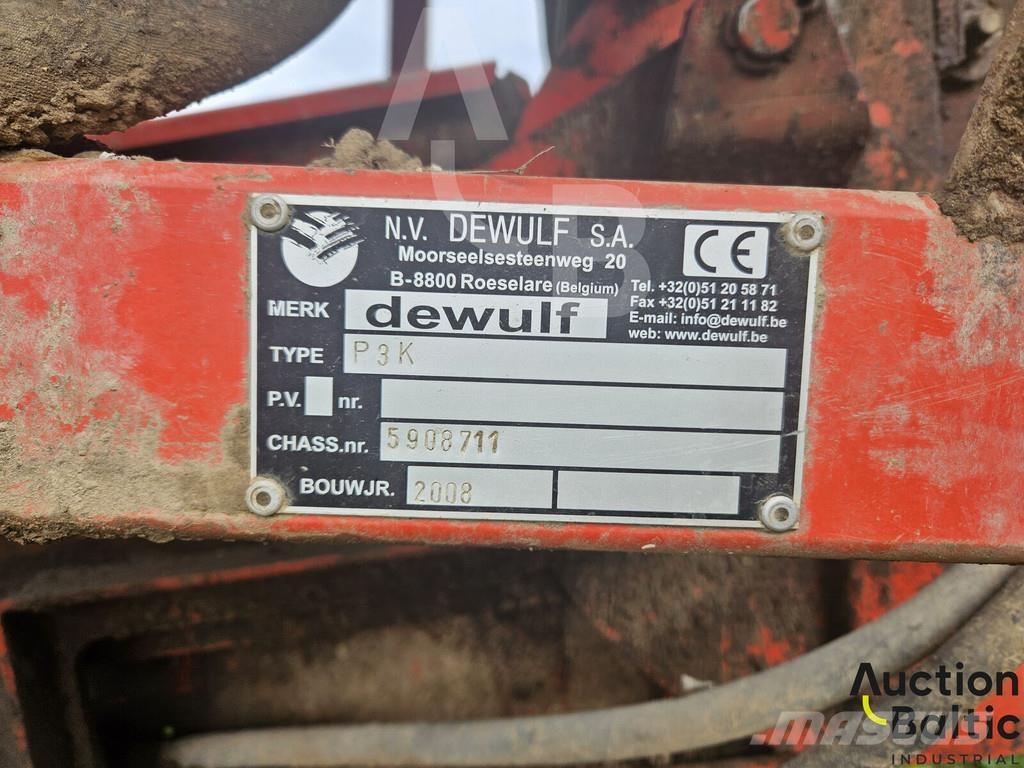 Dewulf P3K Ražas novākšanas kombaini