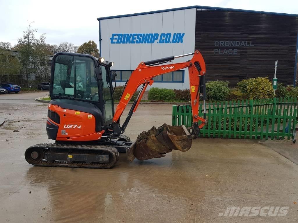 Kubota U27-4 Mini ekskavatori < 7 t