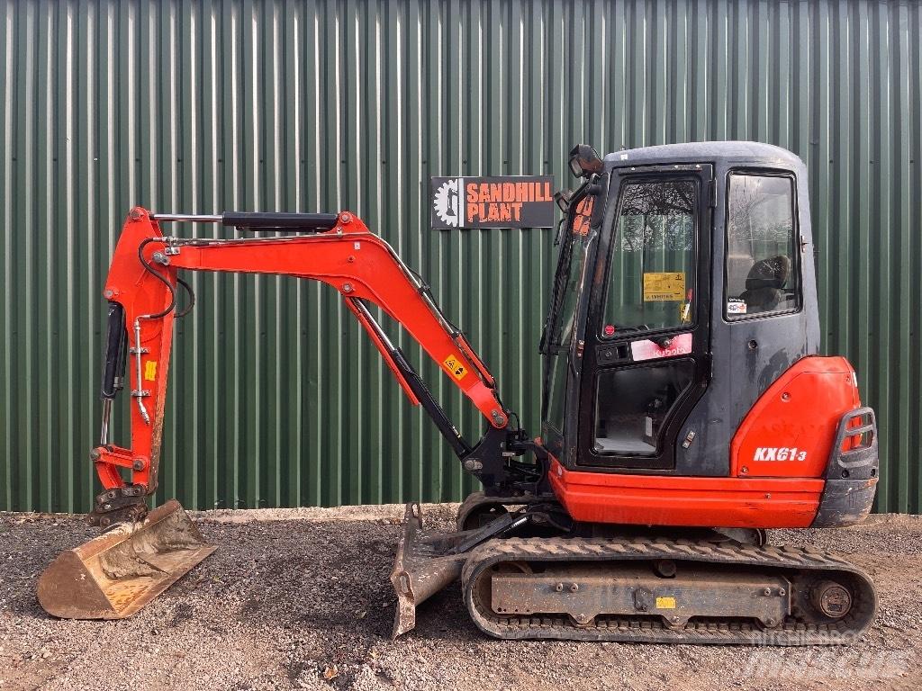 Kubota KX 61-3 Mini ekskavatori < 7 t