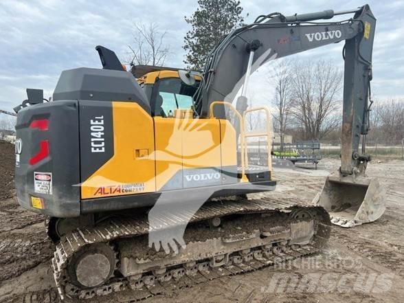 Volvo EC140EL Kāpurķēžu ekskavatori