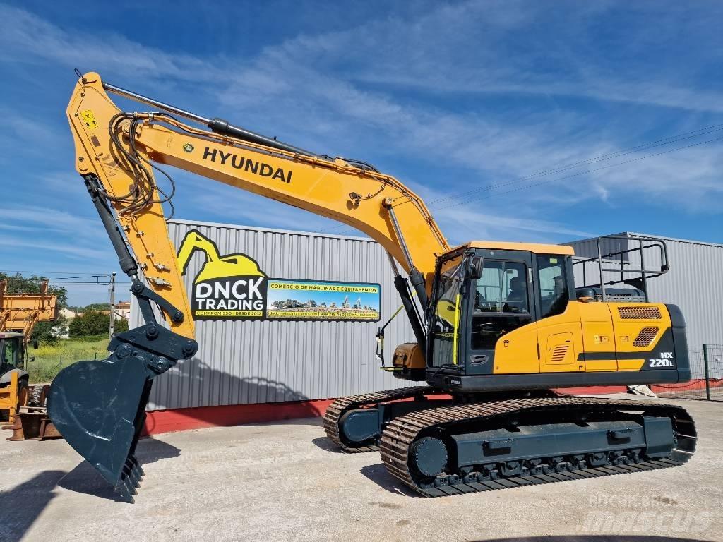 Hyundai HX 220 L Kāpurķēžu ekskavatori