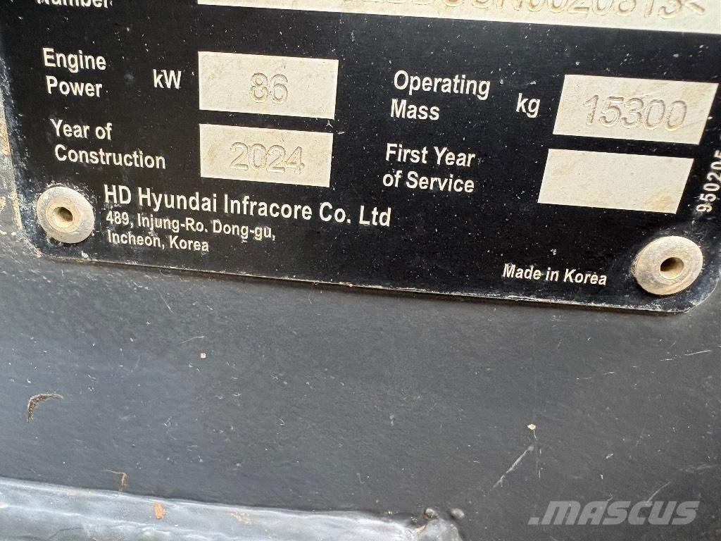 Develon DX 140 LCR-7 Kāpurķēžu ekskavatori